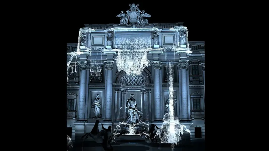 Photograph 1 of “Waterfall on the Trevi Fountain”, Rome